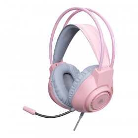 HEADSET (หูฟัง) EGA LITE H106 - 3.5 MM USB-A PINK
