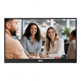 Portable Monitor (จอมอนิเตอร์พกพา) AOC 16T3FE/67 - 15.6 Inch IPS FHD 60Hz USB-C