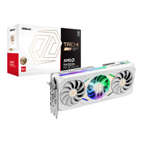 VGA (การ์ดแสดงผล) ASROCK AMD RADEON RX 9070 XT TAICHI WHITE 16GB OC - 16GB GDDR6 RX9070XT TCW 16GO