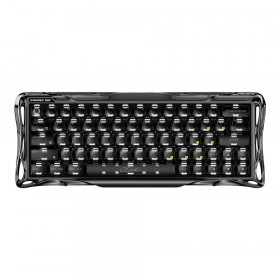 KEYBOARD (คีย์บอร์ด) GRAVASTAR MERCURY V60 ULTRA - GRAVASTAR UFO MAGNETIC GAMING SWITCH RGB EN OBSIDIAN BLACK