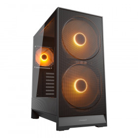 CASE (เคส) COUGAR AIRFACE 180 - ATX BLACK