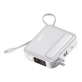 POWER BANK (พาวเวอร์แบงค์) UVOLT UVP20AC-01 - 20000mAh 35W WHITE
