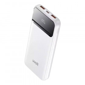 POWER BANK (พาวเวอร์แบงค์) UVOLT UVP11PD - 10000mAh PD20W WHITE