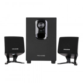SPEAKER (ลำโพง) MICROLAB M108 - 3.5 MM BLACK