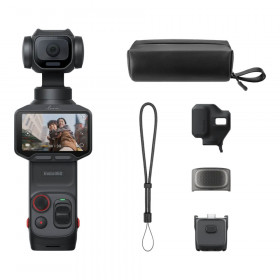 ACTION CAMERA (กล้องแอคชั่น) INSTA360 LUNA PRO - STANDARD BUNDLE COSMIC BLACK