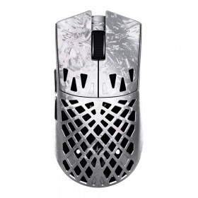 WIRELESS MOUSE (เมาส์ไร้สาย) ATK BLAZING SKY GHOST ULTIMATE+ HOLLOW CARBON FIBER COMPOSITE - SILVER