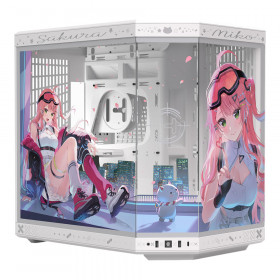 CASE (เคส) HYTE Y70 SAKURA MIKO - E-ATX WHITE