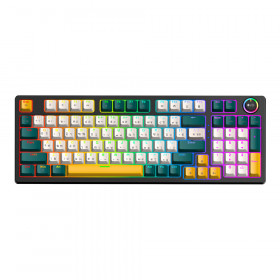 KEYBOARD (คีย์บอร์ด) ONIKUMA FUYU - BLUE SWITCH RGB EN/TH GREEN-YELLOW-WHITE