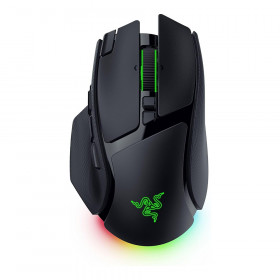 WIRELESS MOUSE (เมาส์ไร้สาย) RAZER BASILISK V4 PRO - BLACK