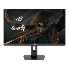 Monitor (จอมอนิเตอร์) Asus ROG Strix XG27UCGR-G Phantom Blade Zero Edition - 27 Inch IPS 4K 162Hz FHD 485Hz Dual Mode AMD FreeSync Premium Nvidia G-Sync Compatible USB-C
