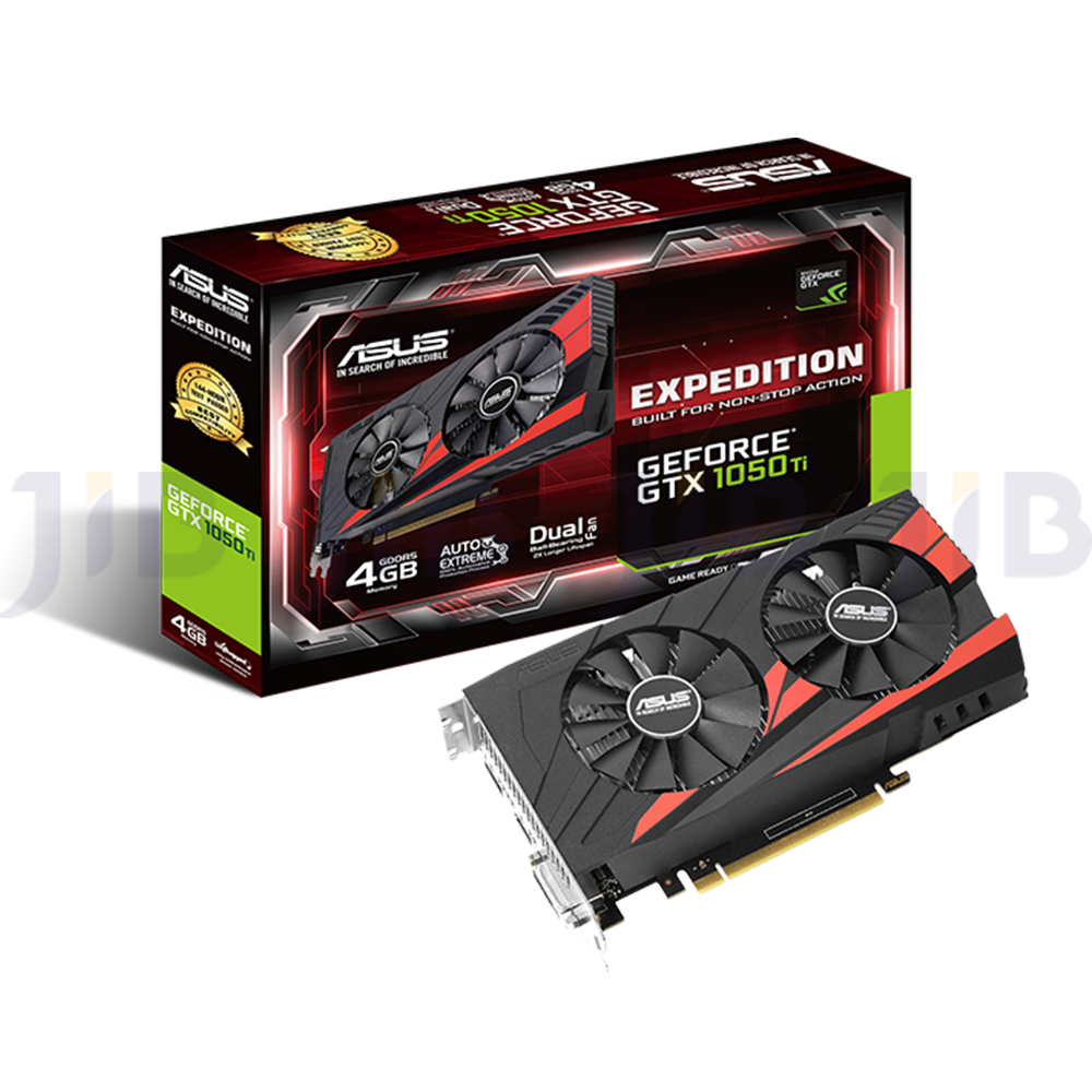 VGA (การ์ดแสดงผล) ASUS EX GTX1050TI O4G