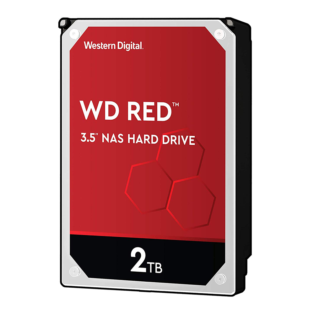 2 TB HDD (ฮาร์ดดิสก์แนส) WD RED 5400RPM SATA3 (WD20EFAX)