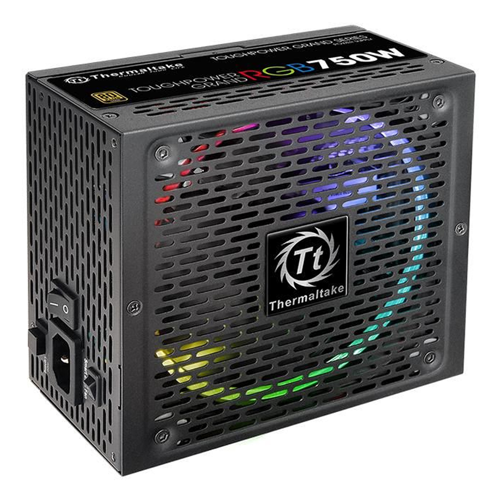 TOUGHPOWER GRAND RGB 750W 80+GOLD PC電源 POWER SUPPLY (อุปกรณ์จ่ายไฟ) THERMALTAKE TOUGHPOWER GRAND RGB 750W