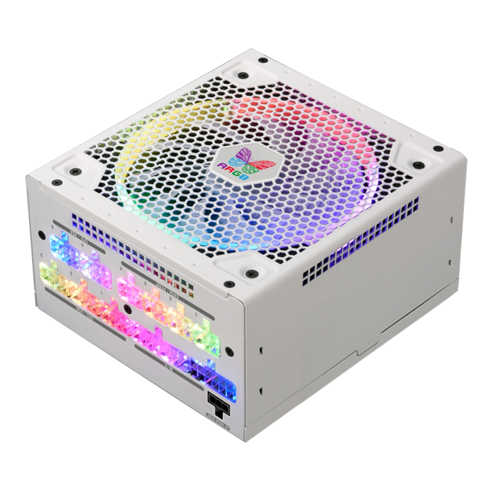 POWER SUPPLY (อุปกรณ์จ่ายไฟ) SUPER FLOWER LEADEX III ARGB GOLD