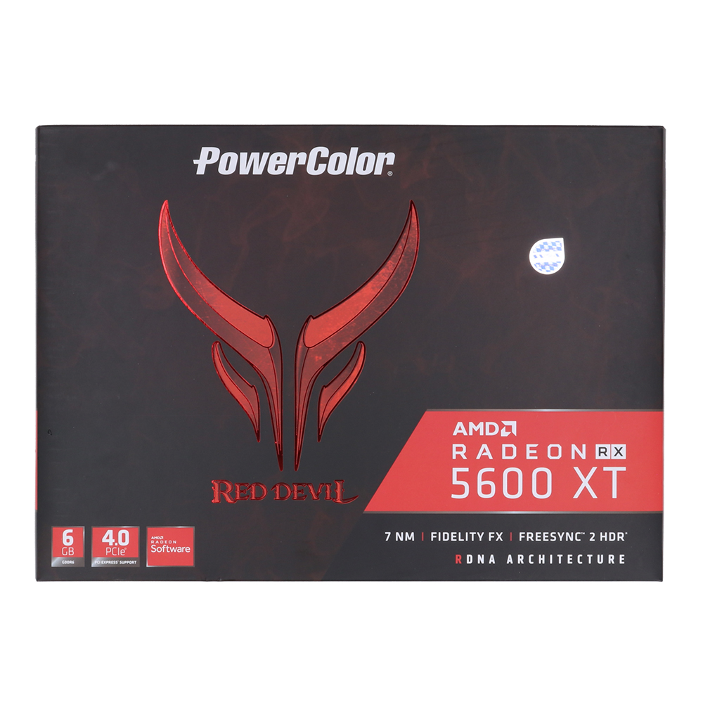 VGA (การ์ดแสดงผล) POWER COLOR RED DEVIL RADEON RX5600XT - 6GB GDDR6 ...