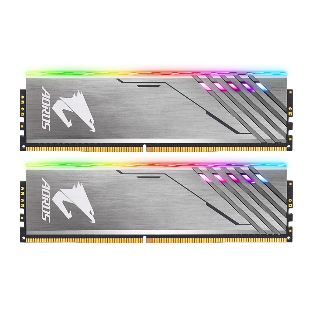16GB (8GBx2) DDR4/3200 RAM PC (แรมพีซี) GIGABYTE AORUS RGB MEMORY