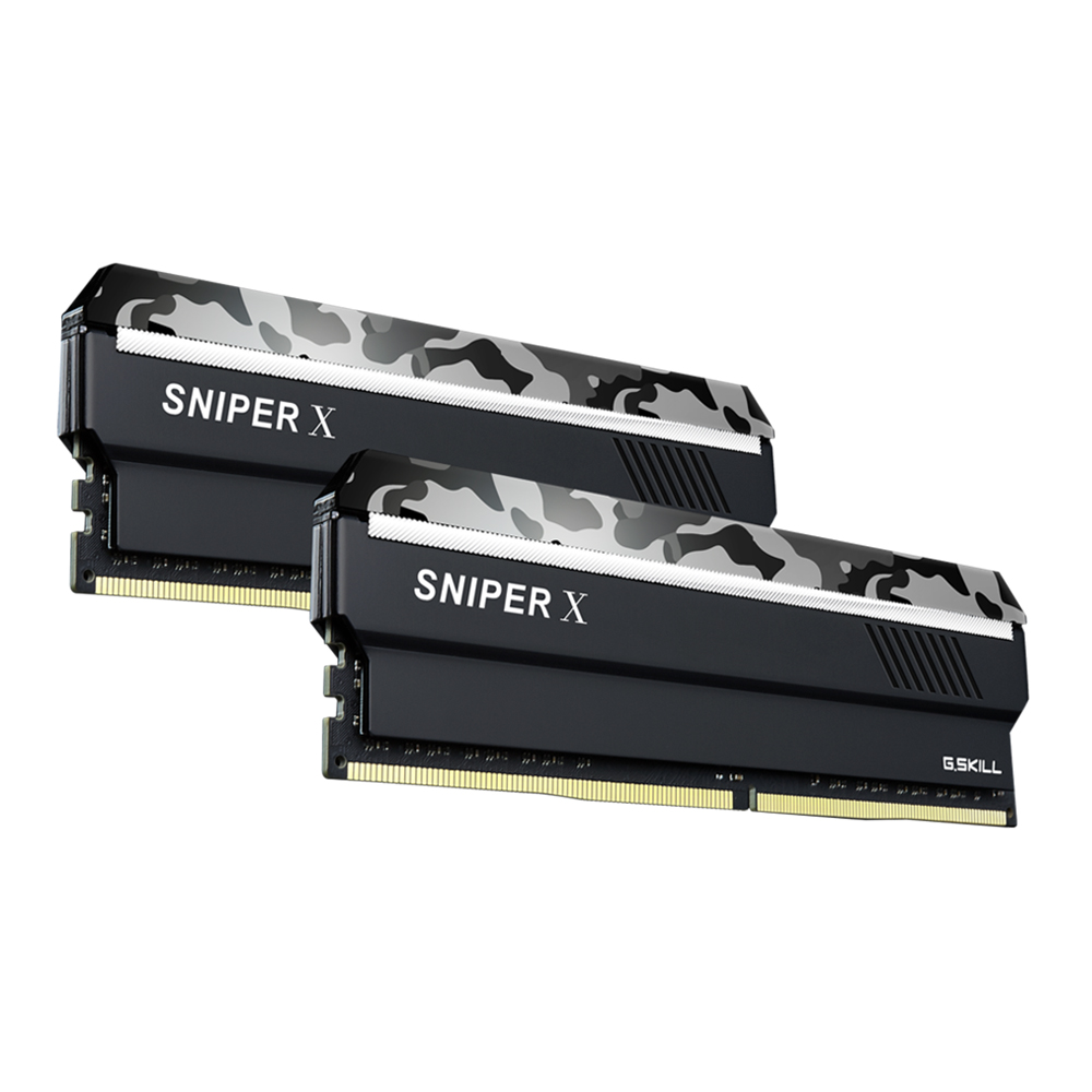 16GB (8GBx2) DDR4 3200MHz RAM (หน่วยความจำ) G.SKILL SNIPER X