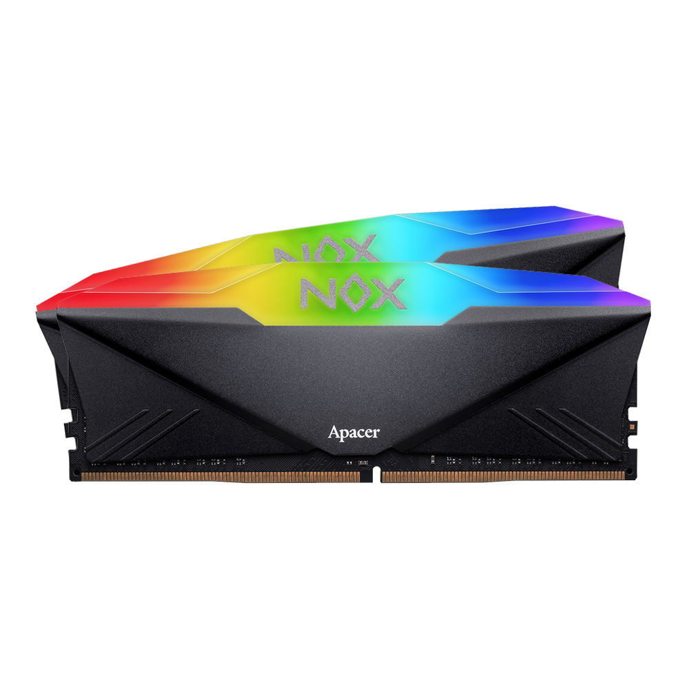 16GB (8GBx2) DDR4 2400MHz RAM (หน่วยความจำ) APACER NOX RGB AURA2