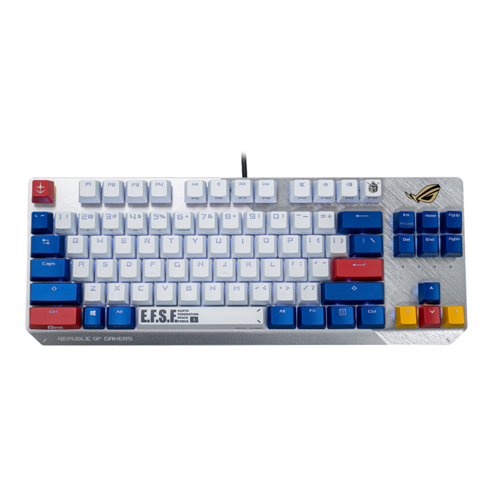 KEYBOARD (คีย์บอร์ด) ASUS ROG STRIX SCOPE TKL GUNDAM EDITION