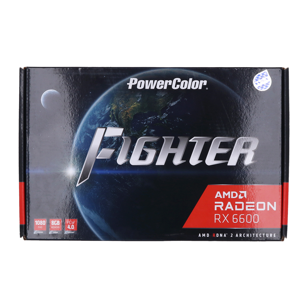 VGA (การ์ดแสดงผล) POWER COLOR FIGHTER AMD RADEON RX 6600 8GB GDDR6 ...