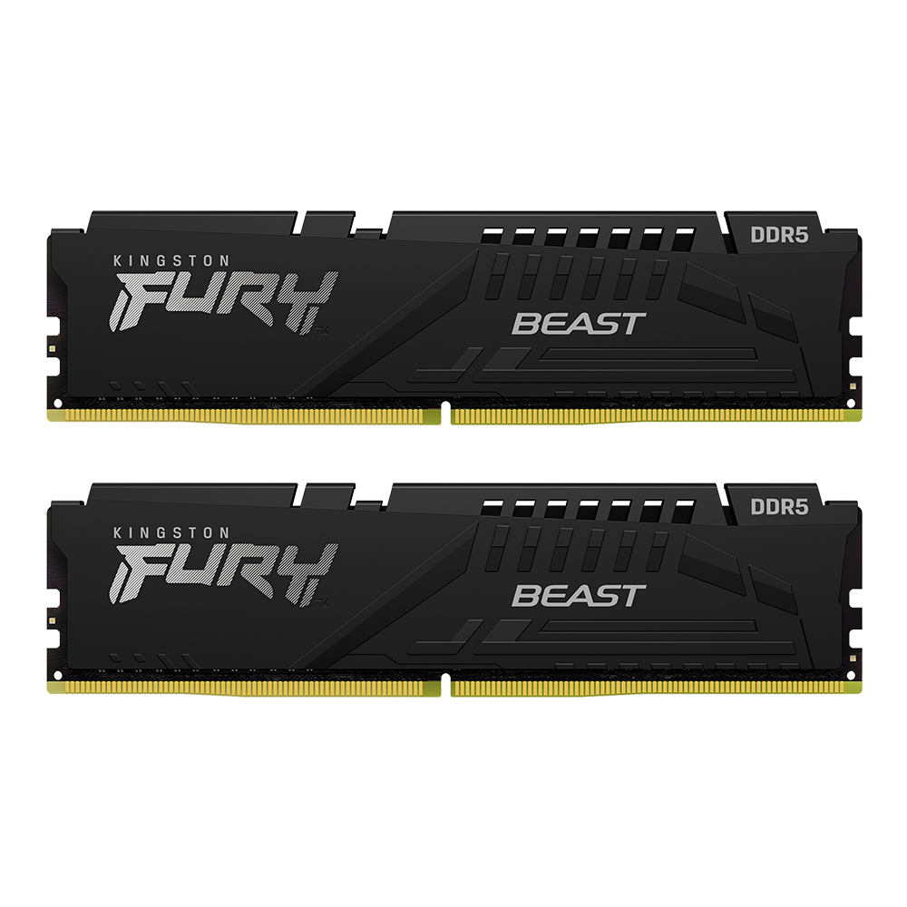16GB (8GBx2) DDR5 6000MHz RAM (หน่วยความจำ) KINGSTON FURY BEAST