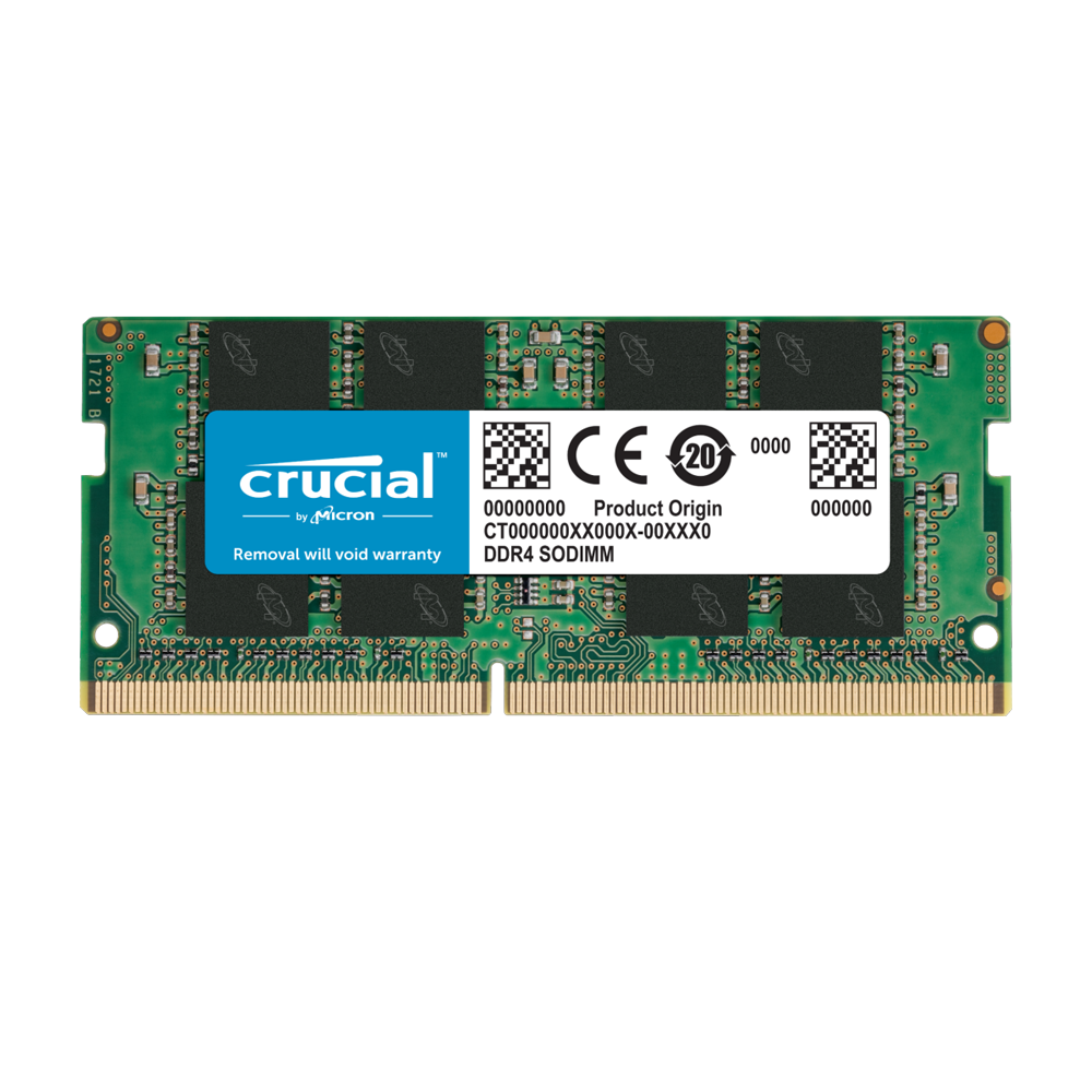 RAM NOTEBOOK (แรมโน้ตบุ๊ค) CRUCIAL 16GB DDR4-3200 SODIMM CL22