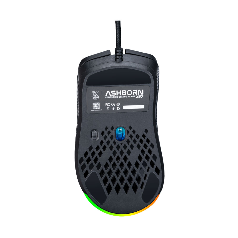 MOUSE (เมาส์) NUBWO ASHBORN X57 BLACK
