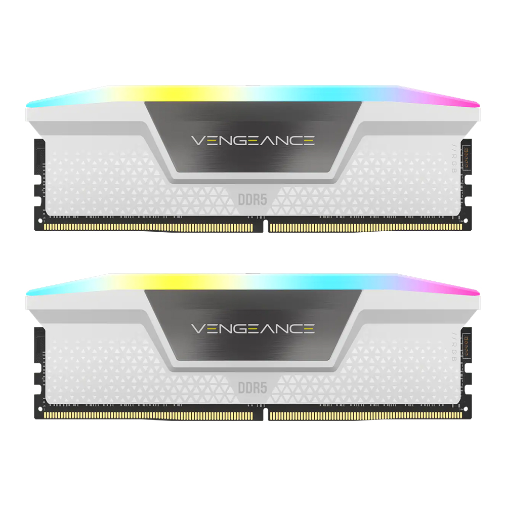 32GB (16GBx2) DDR5 5600MHz RAM (หน่วยความจำ) CORSAIR VENGEANCE RGB