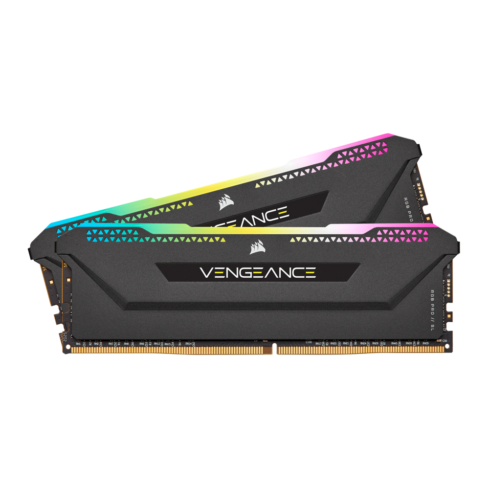 16GB (8GBx2) DDR4 3200MHz RAM (หน่วยความจำ) CORSAIR VENGEANCE RGB