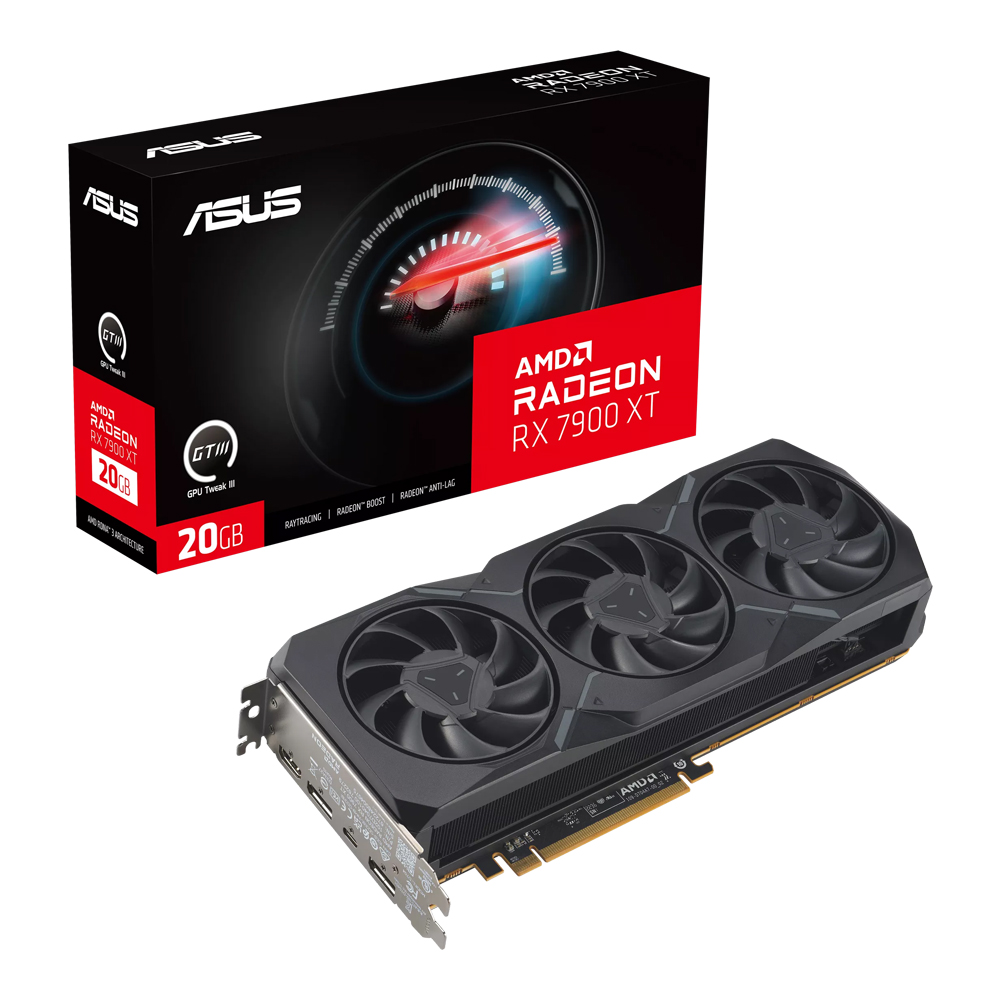 VGA (การ์ดแสดงผล) ASUS RADEON RX 7900 XT 20GB GDDR6