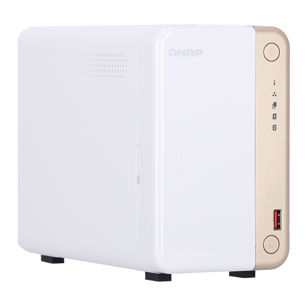 NAS (อุปกรณ์จัดเก็บข้อมูลบนเครือข่าย) QNAP TS-262-4G (2 BAY