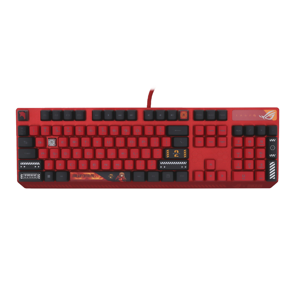 Rog Scope Rx Eva O2 Keyboard KEYBOARD (คีย์บอร์ด) ASUS ROG STRIX SCOPE RX EVA-02 EDITION (ROG RX RED ...