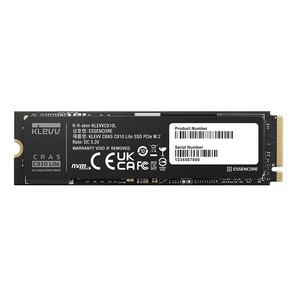 Klevv Ssd 500 GB SSD (เอสเอสดี) KLEVV CRAS C910 LITE M.2 2280 (K500GM2SP0-C9L)