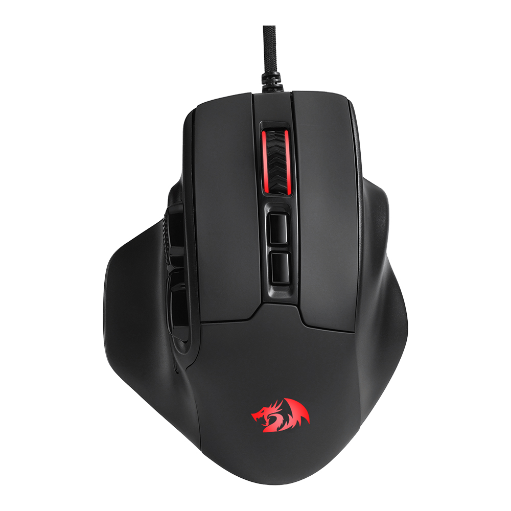 Solaris Mouse MOUSE (เมาส์) REDRAGON BULLSEYE M806 (BLACK)