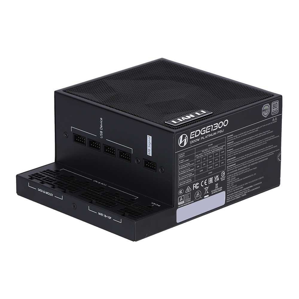 POWER SUPPLY (อุปกรณ์จ่ายไฟ) LIAN LI EDGE1300 - 1300W 80 PLUS
