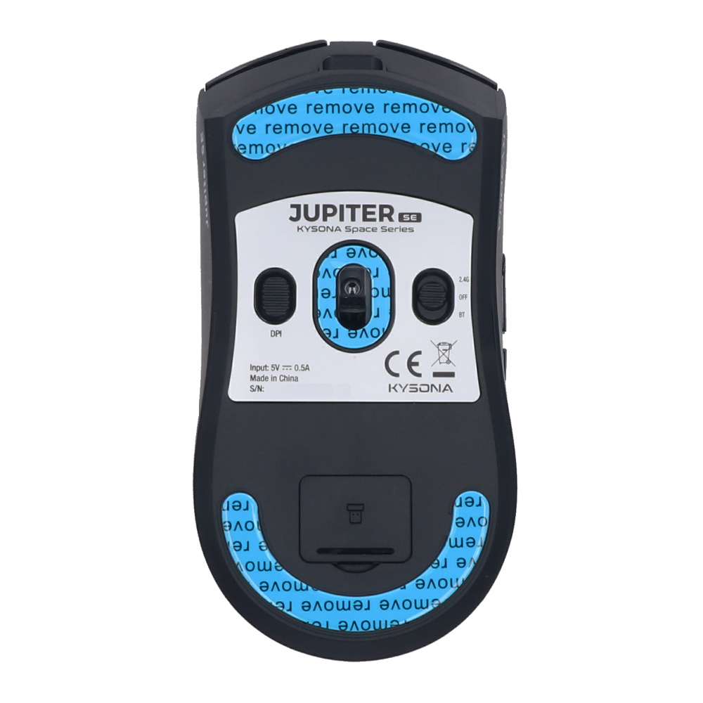 WIRELESS MOUSE (เมาส์ไร้สาย) KYSONA JUPITER SE - BLACK