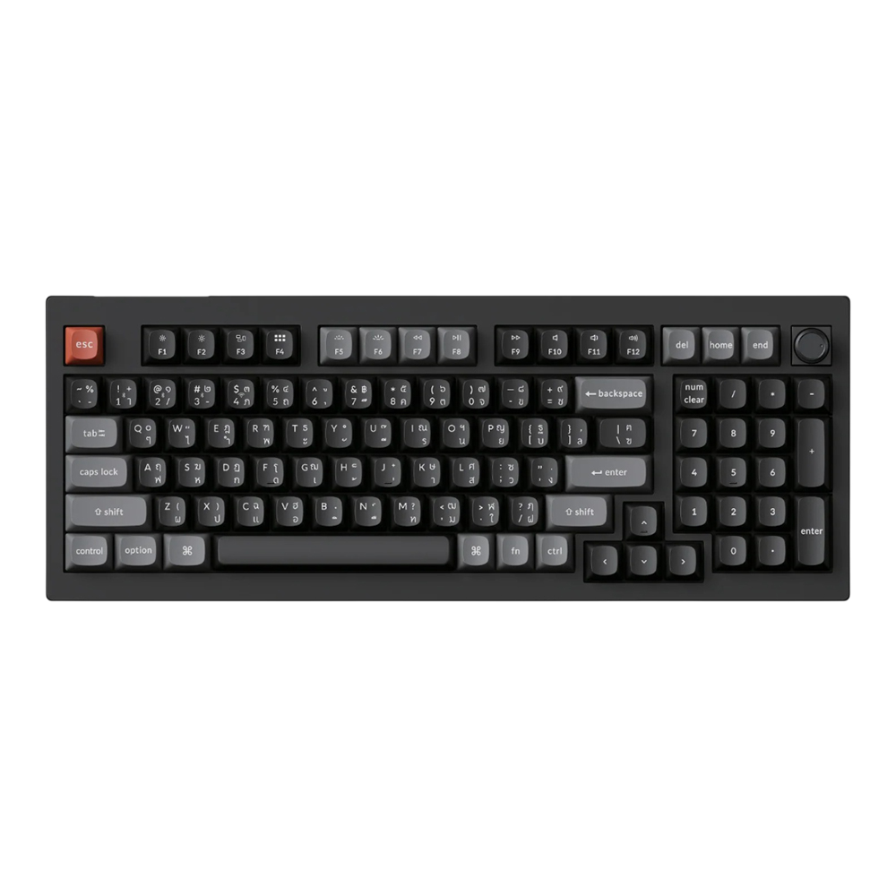 WIRELESS KEYBOARD (คีย์บอร์ดไร้สาย) KEYCHRON V5 ULTRA 8K - SILENT ...