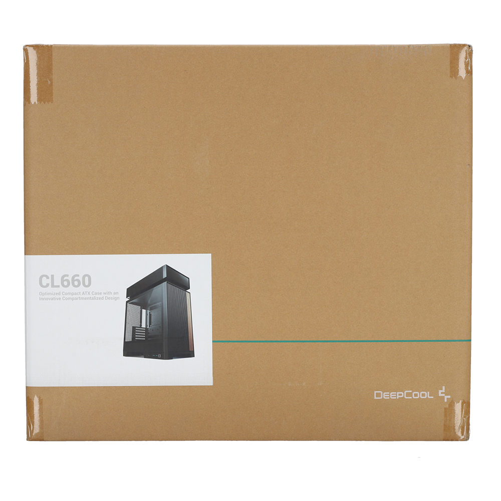 CASE (เคส) DEEPCOOL CL660 - ATX BLACK