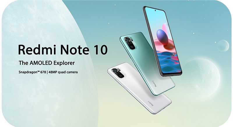 SMARTPHONE (สมาร์ทโฟน) XIAOMI REDMI NOTE 10 6.43