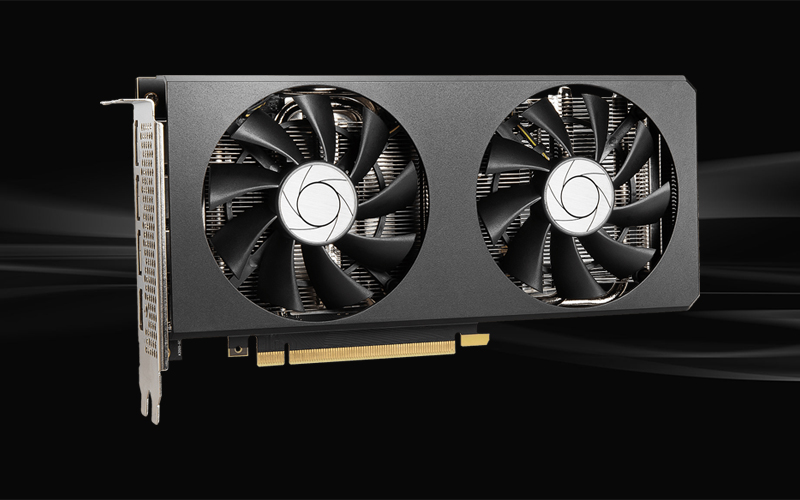 VGA (การ์ดแสดงผล) MSI GEFORCE RTX 3060 TI TWIN FAN 8G OC LHR - 8GB