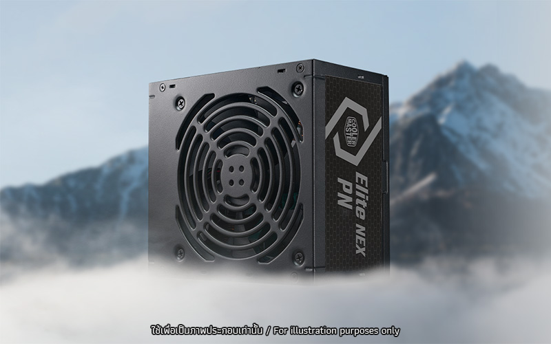 POWER SUPPLY (อุปกรณ์จ่ายไฟ) COOLER MASTER ELITE NEX PN800 230V PEAK ...