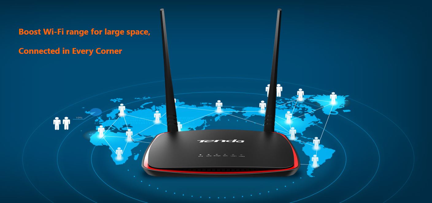 ACCESS POINT (แอคเซสพอยต์) TENDA N300 WIRELESS DESKTOP ACCESS POINT ...
