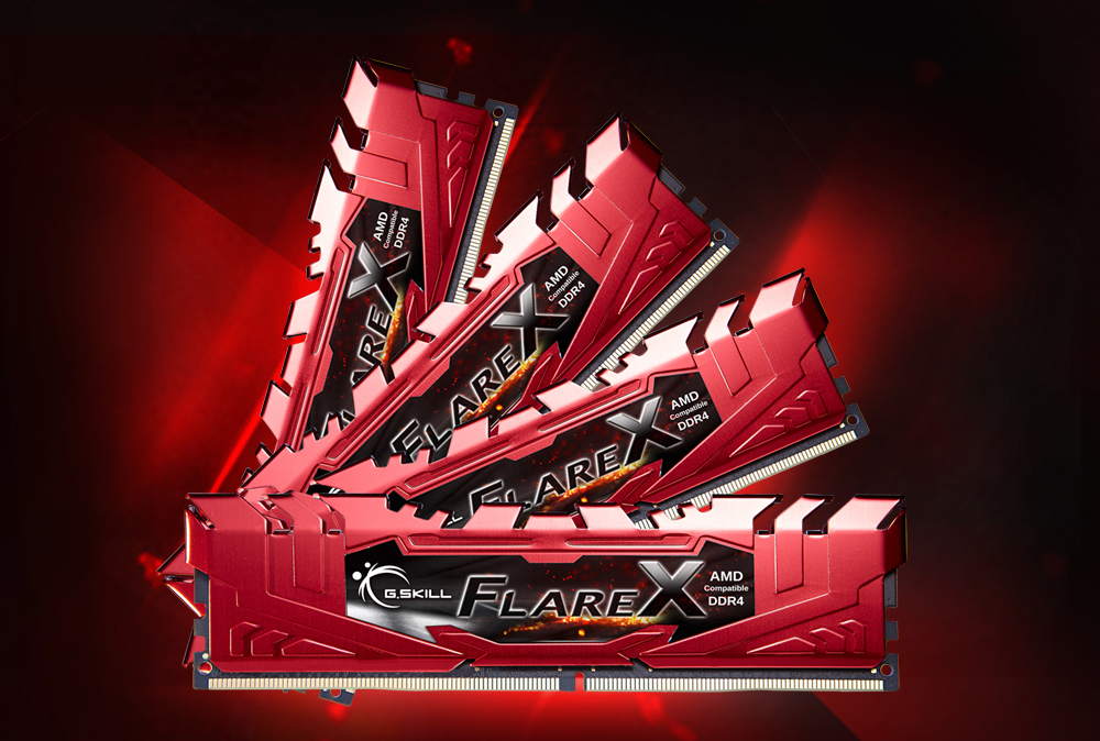 16GB (8GBx2) DDR4 3200MHz RAM (หน่วยความจำ) G.SKILL FLARE X [FOR