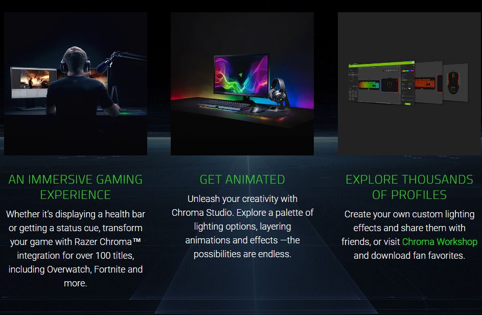 MOUSE (เมาส์) RAZER ABYSSUS ESSENTIAL GAMING GEAR