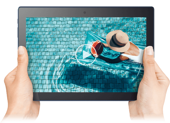 TABLET (แท็บเล็ต) LENOVO TB3-X70L BLUE QCI1.3 2G 16G LTE 10.1