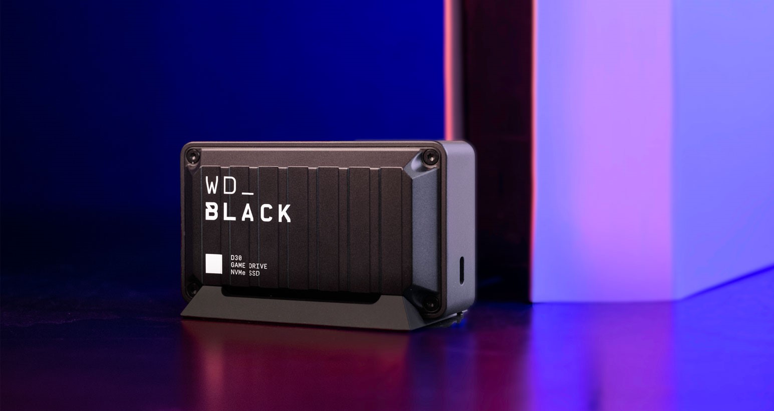 1 TB PORTABLE SSD (เอสเอสดีพกพา) WD BLACK D30 GAME DRIVE SSD