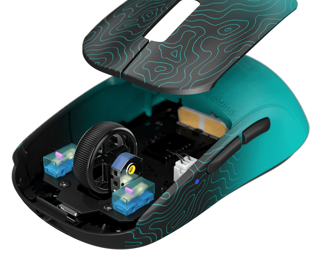 WIRELESS MOUSE (เมาส์ไร้สาย) PULSAR GAMING PX2RF RANDOMFRANKP (GREEN)