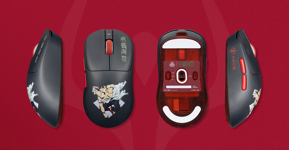 WIRELESS MOUSE (เมาส์ไร้สาย) EGA JUJUTSU KAISEN COLLECTION SUKUNA (SKN-M1)