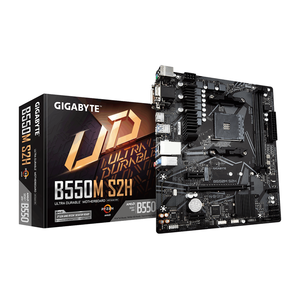 COMBO SET 5003 AMD RYZEN5 5600G/AM4 GIGABYTE B550M S2H/500GB M.2