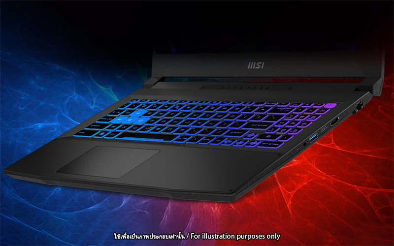 NOTEBOOK (โน้ตบุ๊ค) MSI KATANA 15 B12VGK-1638TH (BLACK)